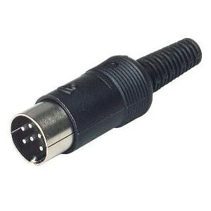 MAS 60 UM Black | 931044100 | 6 Pin DIN Plug