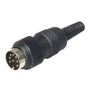 MAS 8100 S UM Black | 931240100 | 8 Pin DIN Plug