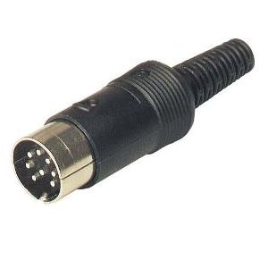 MAS 80 SN Black | 931518500 | 8 Pin DIN Plug