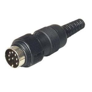 MAS 8100 SN UM Black | 931750100 | 8 Pin DIN Plug