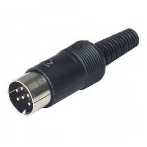 MAS 60 Black | 930017500 | 6 Pin DIN Plug