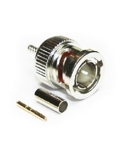 10-005-B36-AB | 10005B36AB |  BNC 75 ohm Straight Crimp Plug