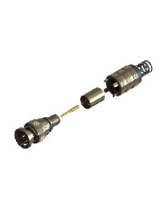 10-005-EG-B66-FC | 10005EGB66FC |  BNC 75ohm Easy Grip Crimp Plug