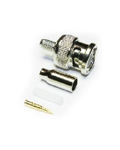 10-006-A3-AE | 10006A3AE  | BNC Straight Crimp / Crimp Plug