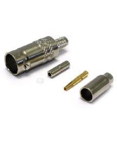 10-056-B36-BG | 10056B36BG | BNC Straight Crimp / Crimp Jack