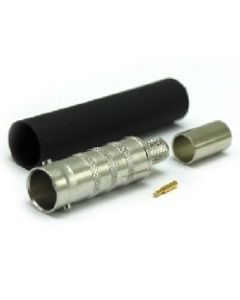 10-075-Q66-AI | 10075Q66AI | BNC Straight Crimp/Crimp Jack