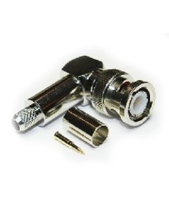10-104--A0-AI | 10104A0AI | BNC 75 ohm R/A Crimp / Crimp Plug