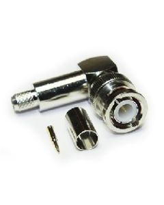 10-104--A0-BC | 10104A0BC | BNC 75 ohm R/A Crimp / Crimp Plug