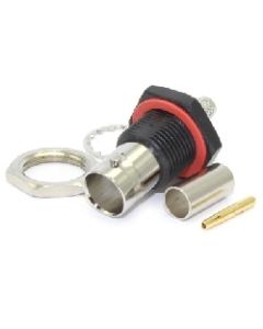 10-258-B36-EF | 10258B36EF | BNC Panel Mount Straight Crimp Jack