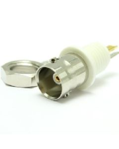 10-351-K6 | 10351K6 | Insulated BNC Panel Mount Solder Jack
