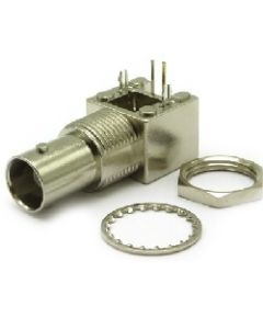 10-466-1-A8 | 104661A8 | BNC R/A  PCB Mount Bulkhead Jack