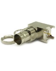 10-468-B36 | 10468B36 | BNC R/A  PCB Mount Bulkhead Jack