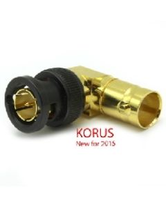 10-520-W66 | 10520W66 | BNC Right Angle Plug to Jack Adaptor
