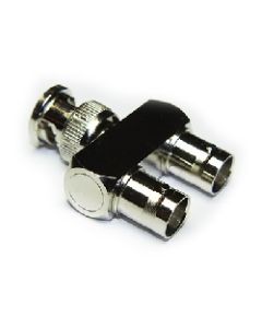 10-526-A3 | 10526A3 | BNC Goalpost adaptor, Jack to Plug to Jack