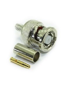 11-005-A3-AH | 11005A3AH | BNC Reverse Polarity Crimp / Crimp Plug