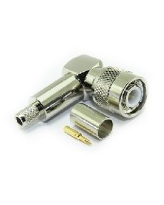 13-104-B3-AK | 13104B3AK | TNC Right Angle Crimp Plug