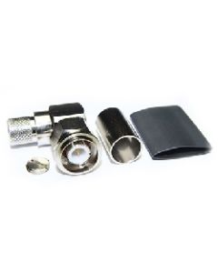 13-105-B3-DE | 13105B3DE | TNC Right Angle Solder / Crimp Plug