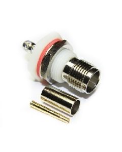 13-258-A3-AH | 13258A3AH | TNC Bulkhead Crimp Jack