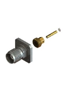 13-384-H3-HB-17.5mm | 13384H3HB175mm  | TNC Bulkhead Solder Jack