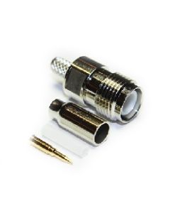 14-055-A3-AD | 14055A3AD | TNC Reverse Polarity Crimp Jack