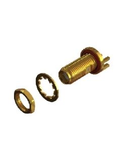 30-462-2-D3-1.6mm | 304622D316mm  | SMA PCB Bulkhead Jack