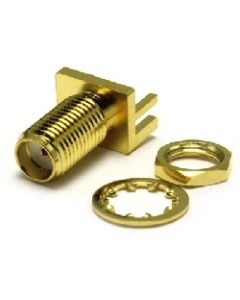 30-462-D3-1.57mm | 30462D3157mm  | SMA PCB Bulkhead Jack