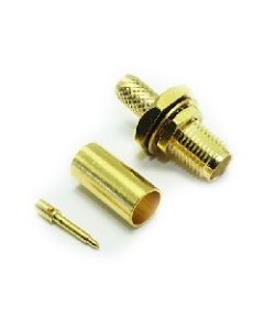 31-254-1-D3-AH | 312541D3AH | Reverse Polarity Bulkhead Jack