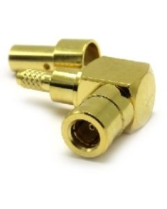 32-105-D3-AB | 32105D3AB | SMB R/A Solder / Crimp Plug