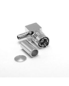 32-105-Q3-AK | 32105Q3AK | SMB R/A Solder / Crimp Plug