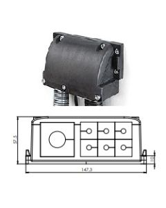icotek 42322 | KEL- FG-A7  black | Entry Frames