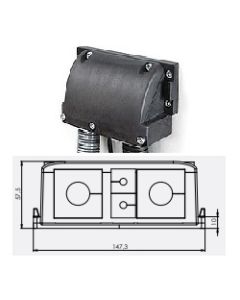 icotek 42324 | KEL- FG-A4  black | Entry Frames