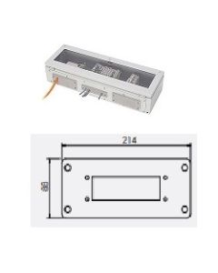 icotek 43832 | FP-14|88    FL 21   RAL 7035 | Flange Plates