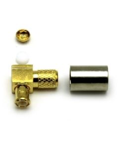 45-105-D3-AH | 45105D3AH | MCX R/A Solder / Crimp Plug