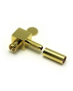 45-105-D6-AB | 45105D6AB | MCX R/A Solder / Crimp Plug