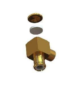 45-108-1-D3-HA | 451081D3HA | MCX R/A Solder / Solder Plug