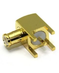 45-411-D3 | 45411D3 | MCX PCB Mount Jack R/A