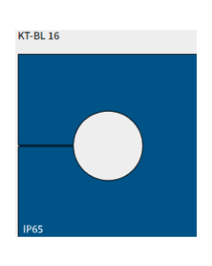 70116 | KT-BL 16 | Large Split Cable Grommet