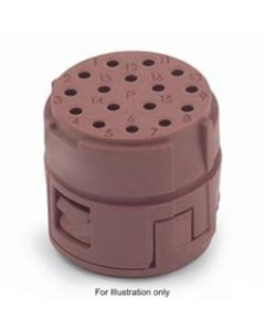 73002700 | Lapp M23 Insert | Epic&reg; Signal M23 Insert 16 Pole