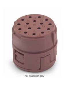 73002706 | Lapp M23 Insert | Epic&reg; Signal M23 Insert 16 Pole