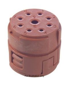 73002742 | Lapp M23 Insert | Epic&reg; Signal M23 Insert 8 +1 Pole