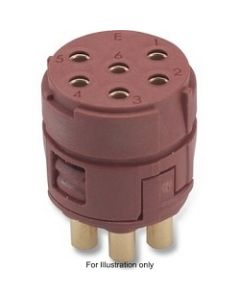 73002765 | Lapp M23 Insert | Epic&reg; Signal M23 Insert 6 Pole