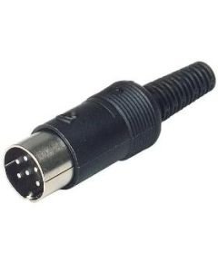 MAS 60 UM Black | 931044100 | 6 Pin DIN Plug
