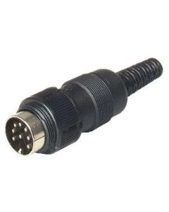MAS 8100 S UM Black | 931240100 | 8 Pin DIN Plug