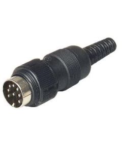 MAS 8100 SN UM Black | 931750100 | 8 Pin DIN Plug