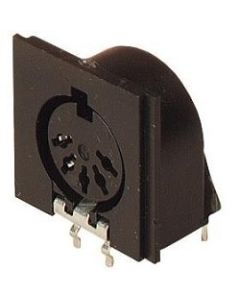 MAB 5 SH Black | 931744500 | 5 Pin DIN Socket