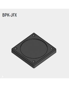 42620 | BPK-JFX black | Blank Plate