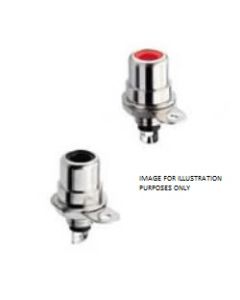 BTO1 Red | BTO 1 rot | RCA Chassis Socket