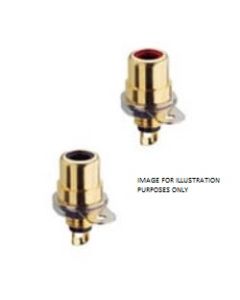 BTO1V Red | BTO 1 V rot | RCA Phono Socket