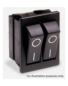 C1500XTAAA | Arcolectric | Twin Rocker Switch