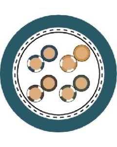 2170280 | ETHERLINE H CAT. 5E 2X2X24/1AWG | Network Cable